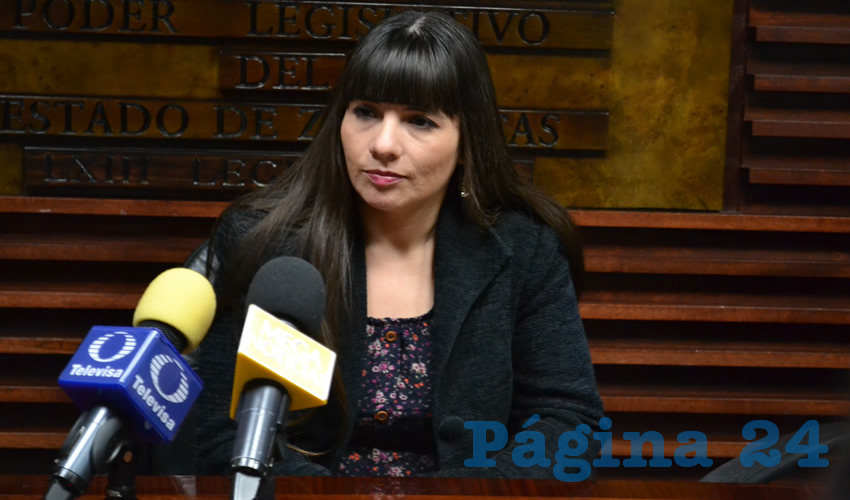 Gabriela Pinedo Morales, diputada local por el Partido del Trabajo (PT) (Foto: Archivo Página 24)