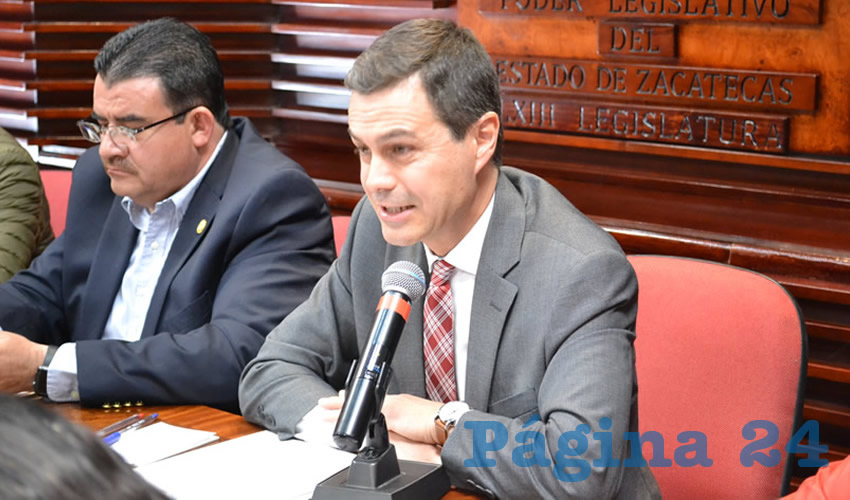 Compareció el titular del ISSSTEZAC, pago de pensiones principal problemática (Foto Merari Martínez Castro)