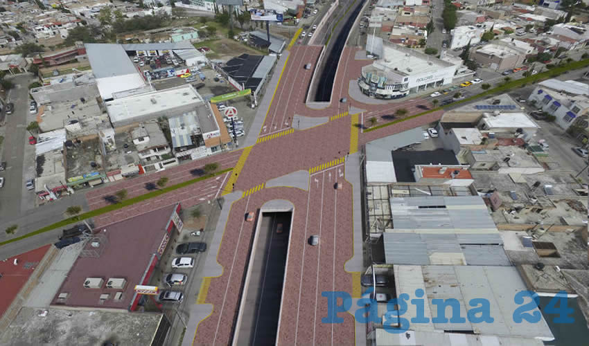 La obra forma parte de un proyecto integral para convertir el Segundo Anillo de Circunvalación en una vía de flujo continuo