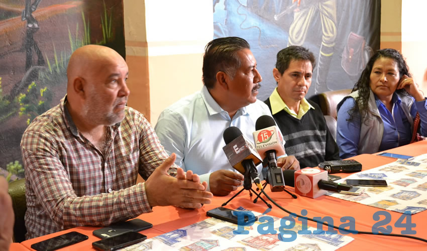 Felipe Pinedo Hernández, del Frente Popular Lucha por Zacatecas (FPLZ) (Foto Merari Martínez)