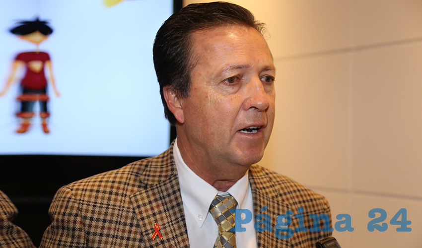Raúl Silva Perezchica, director general del IEA (Foto: Eddylberto Luévano Santillán)