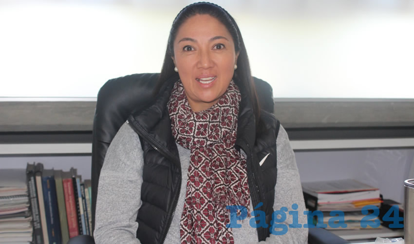 Laura Patricia Mata Jurado, profesora investigadora de la UAA