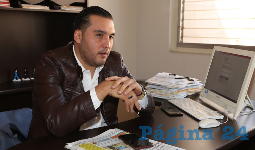 Aldo Emmanuel Ruiz S&aacute;nchez, delegado estatal de Programas de Desarrollo Integral (Foto: Eddylberto Lu&eacute;vano Santill&aacute;n)