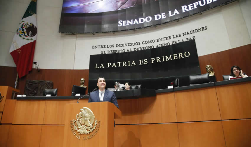 Juan Antonio Mart&iacute;n del Campo, senador de la Rep&uacute;blica