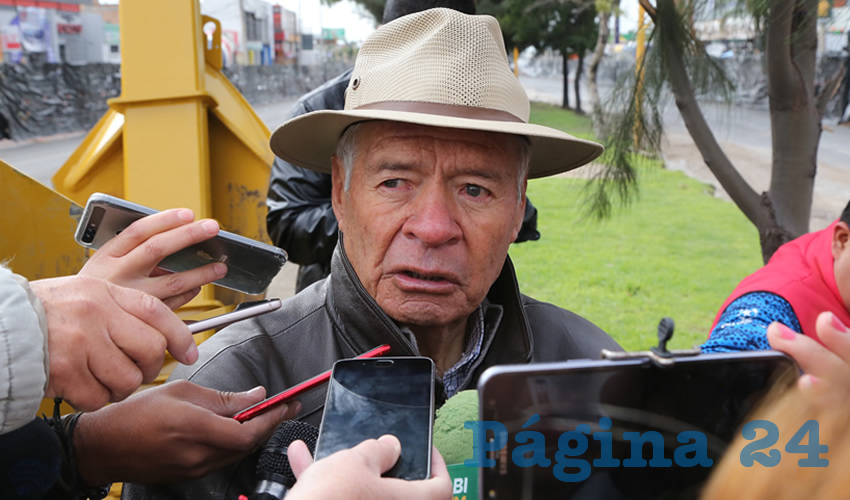 Jorge Alberto Enriquez Luna, agrónomo fitotecnista (Foto Eddylberto Luévano Santillán)