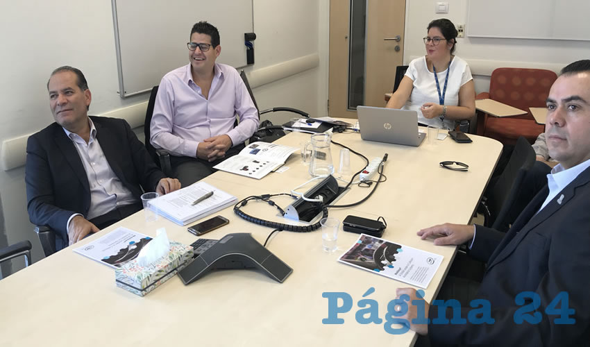 La plataforma de movilidad israelí, Mobileye presentó al gobernador de Aguascalientes, Martín Orozco Sandoval, un sistema digital que ayuda en la prevención de accidentes