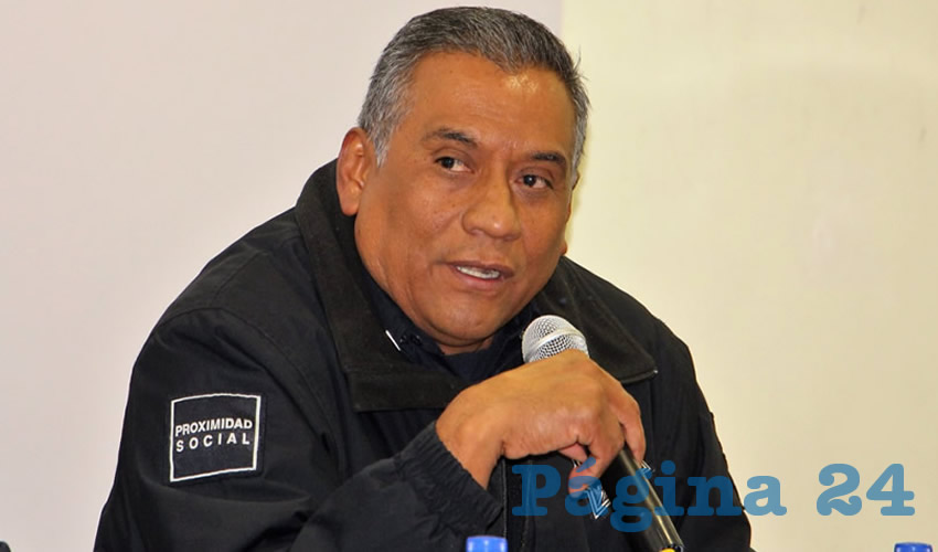 Jonás Chávez Marín, director general de Policía Estatal (Foto: Eddylberto Luévano Santillán)