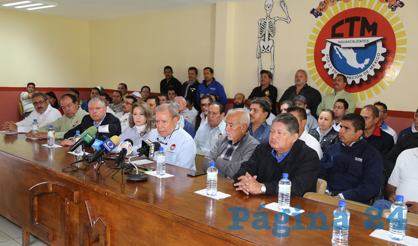 Rueda de prensa de la FTA (Foto: Eddylberto Luévano Santillán)