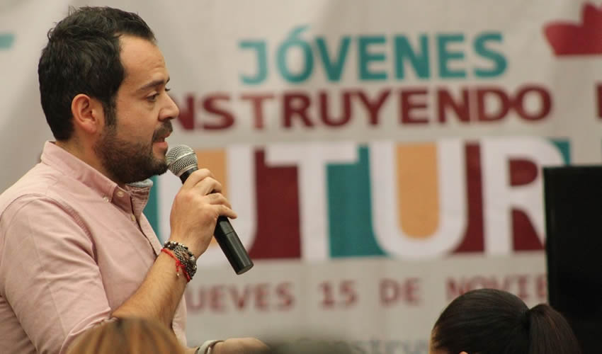 Ulises Mejía Haro, presidente municipal de Zacatecas (Foto Merari Martínez Castro)