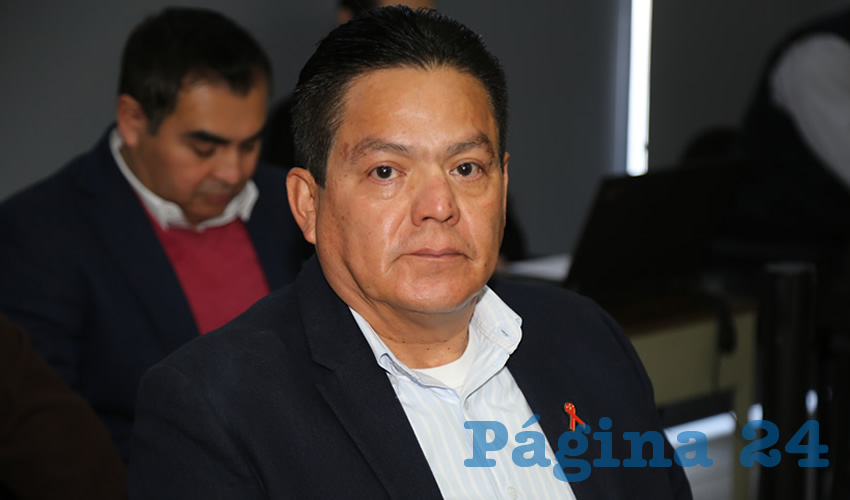 Héctor Salvador Hernández Gallegos, presidente del Tribunal Electoral de Aguascalientes (Foto: Eddylberto Luévano Santillán)