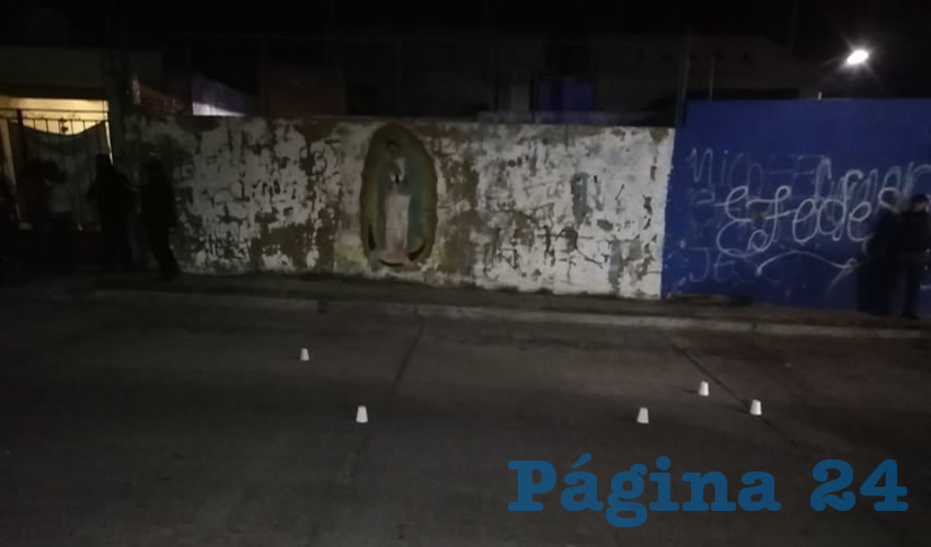 “El Neri” fue baleado la noche del sábado en la calle Ocote, en el fraccionamiento Ojocaliente III