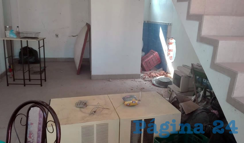 As&iacute; qued&oacute; el interior de la casa tras ser &ldquo;visitada&rdquo; por el tr&iacute;o de ladrones