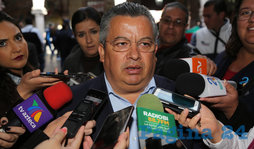 Ricardo Enrique Mor&aacute;n Faz, secretario general de Gobierno (Foto: Eddylberto Lu&eacute;vano Santill&aacute;n)