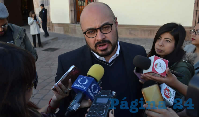 Francisco José Murillo Ruiseco, titular de la Fiscalía General de Justicia del Estado de Zacatecas (FGJEZ) (Foto Merari Martínez Castro)