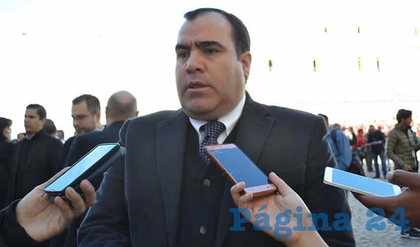 José Luis Pedroza Ochoa, titular de la Secretaría de Infraestructura (Sinfra)