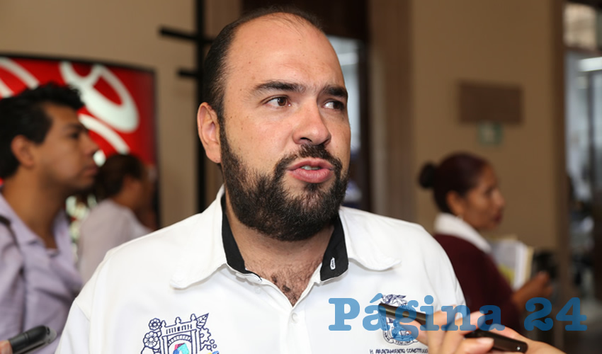 Enrique Barba L&oacute;pez, director de Aseo y Limpia del Municipio de Aguascalientes