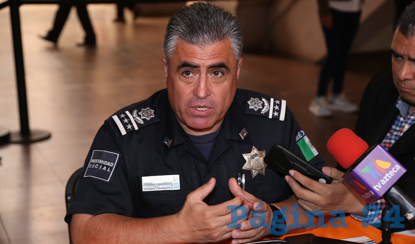 Antonio Martínez Romo, titular de la SSPM (Foto: Eddylberto Luévano Santillán)