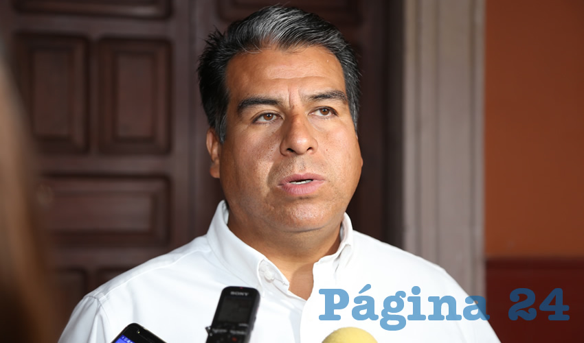 Cuauht&eacute;moc Escobedo Tejada, alcalde de Pabell&oacute;n de Arteaga (Foto: Eddylberto Lu&eacute;vano Santill&aacute;n)