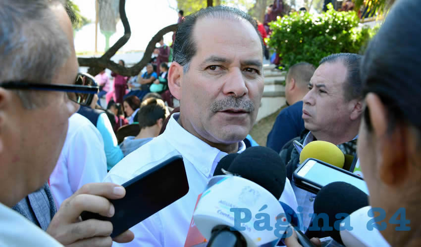 Mart&iacute;n Orozco Sandoval, gobernador del Estado