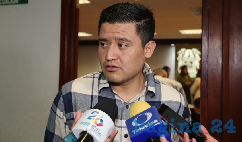 Heder Pedro Guzm&aacute;n Espejel, diputado local (Foto: Eddylberto Lu&eacute;vano Santill&aacute;n)