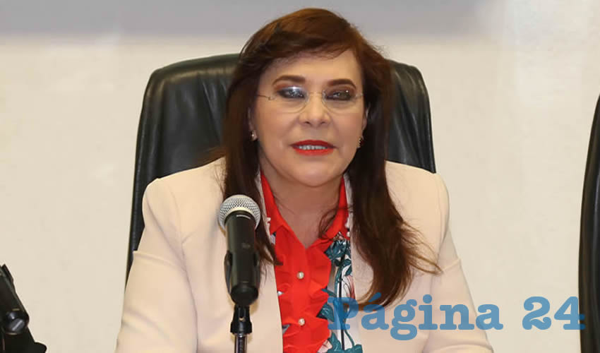 Margarita Gallegos Soto, diputada local (Foto: Eddylberto Lu&eacute;vano Santill&aacute;n)
