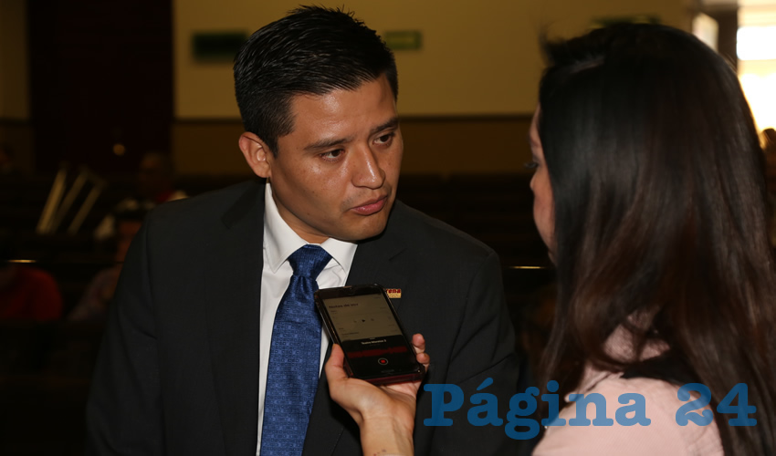 Heder Pedro Guzm&aacute;n Espejel, diputado local (Foto: Eddylberto Lu&eacute;vano Santill&aacute;n)
