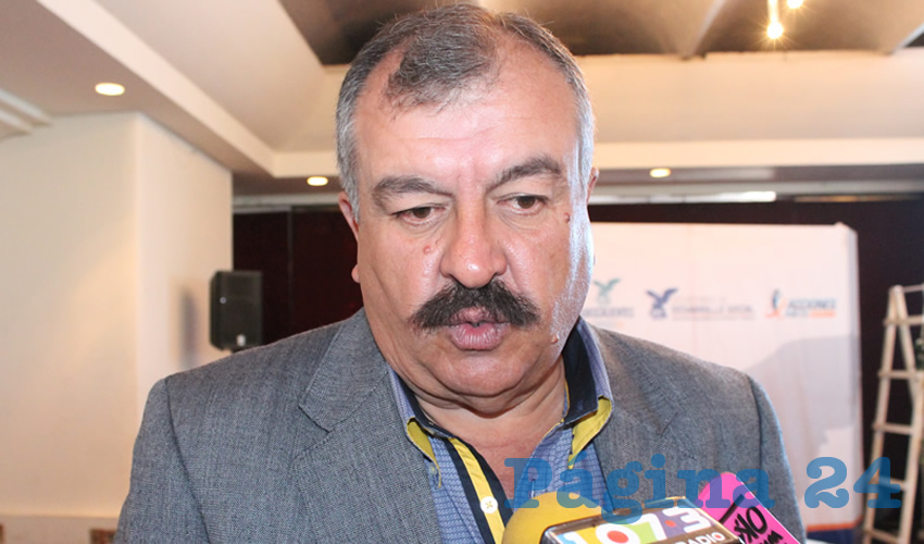 José de Jesús Guzmán de Alba, presidente de la Unión Ganadera Regional (UGRH)