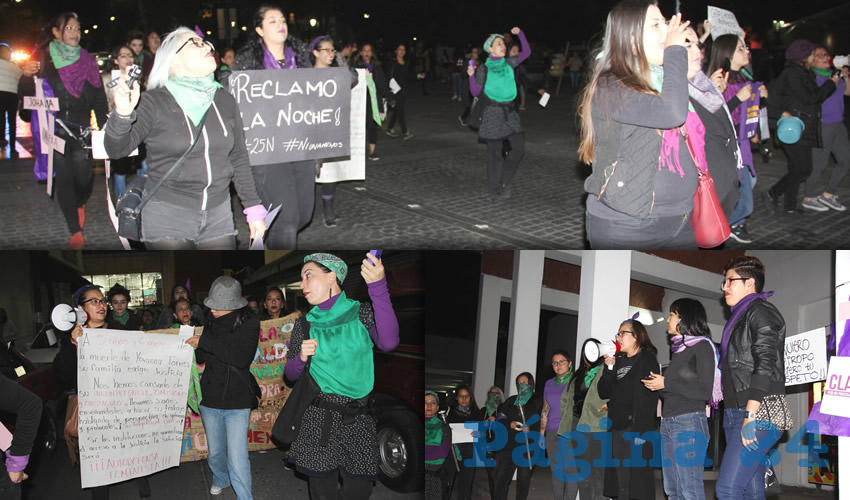 Feministas clausuraron de manera simbólica el edificio de la vicefiscalía para exigir justicia a las mujeres violentadas, violadas, desaparecidas y asesinadas