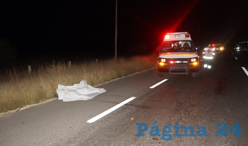 José Cruz Cardona Pinedo fue arrollado y arrastrado por un tráiler, en la carretera federal 45 norte