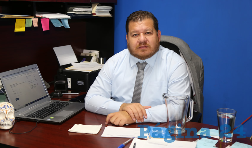 Alejandro Monreal Dávila, regidor del Municipio de Aguascalientes (Foto: Eddylberto Luévano Santillán)
