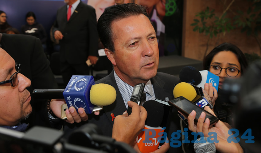 Raúl Silva Perezchica, director del IEA (Foto: Eddylberto Luévano Santillán)