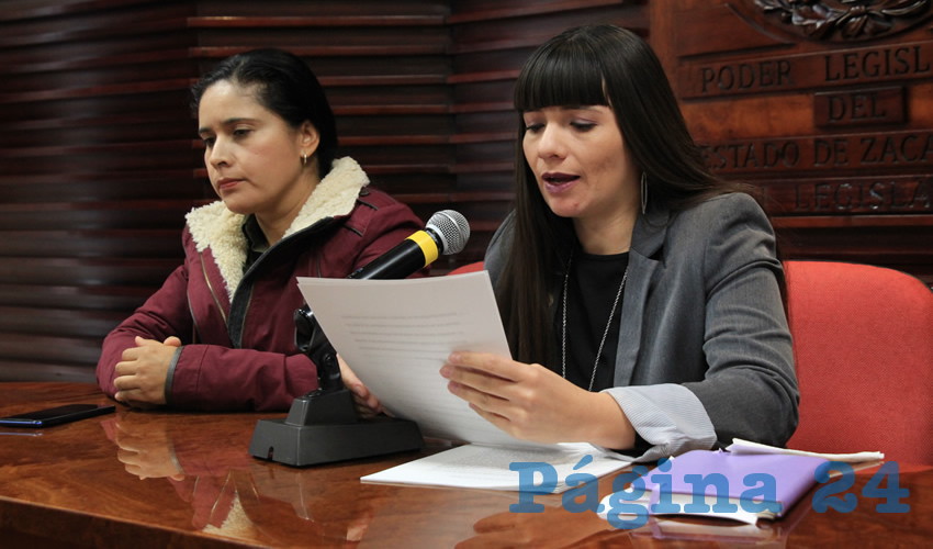 Gabriela Pinedo Morales, diputada local por el Partido del Trabajo (PT) (Foto Rocío Castro Alvarado)