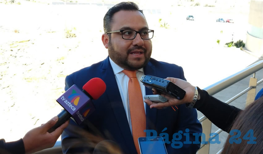 Manuel David Pérez Navarrete, procurador de la Defensa del Menor, la Mujer y la Familia (Foto Rocío Castro)