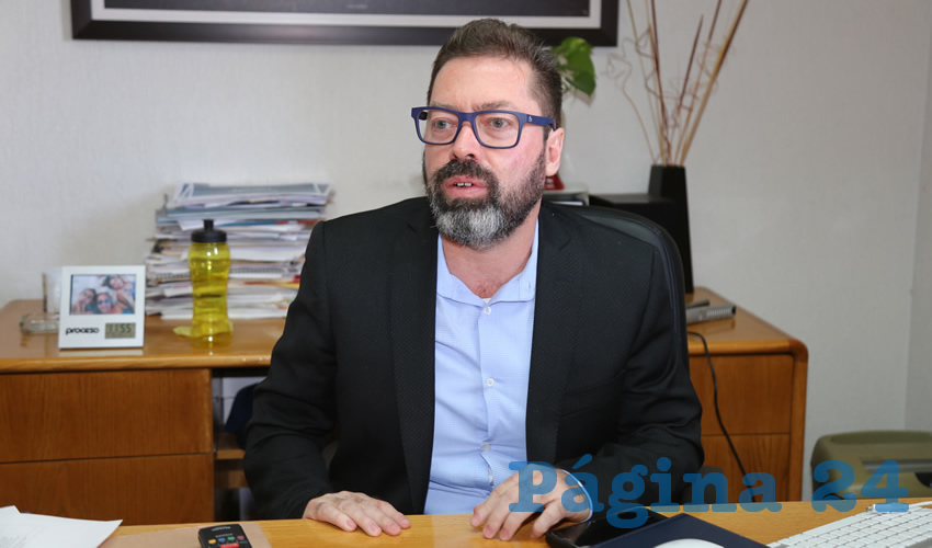 Manuel Appendini Carrera, coordinador de Comunicaci&oacute;n Social de Gobierno del Estado (Foto: Eddylberto Lu&eacute;vano Santill&aacute;n)