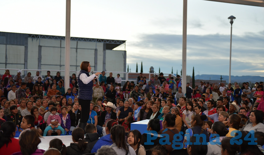 Tere Jiménez, concluyó la gira de presentación de su Segundo Informe de Actividades
