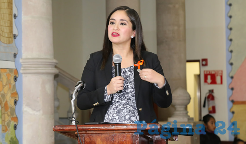 Jeannine Lili&aacute;n Santill&aacute;n Gonz&aacute;lez, directora del Instituto de Capacitaci&oacute;n y Centro de Mediaci&oacute;n del Poder Judicial del Estado