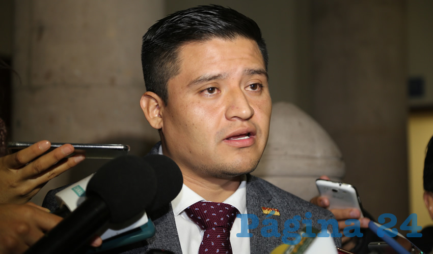 Heder Pedro Guzm&aacute;n Espejel, diputado local (Foto: Eddylberto Lu&eacute;vano Santill&aacute;n)