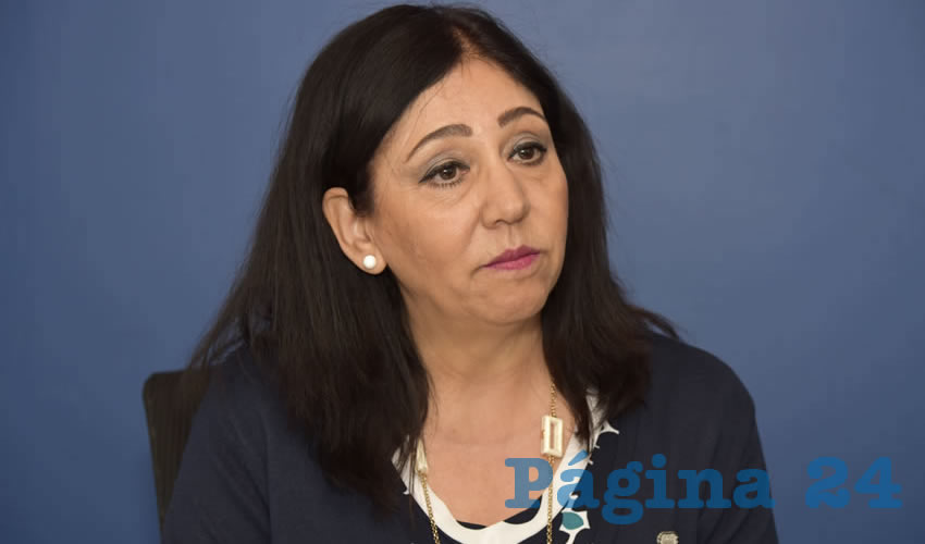 Teresa Guadalupe Medina Mac&iacute;as, directora de Servicios M&eacute;dicos del DIF Estatal
