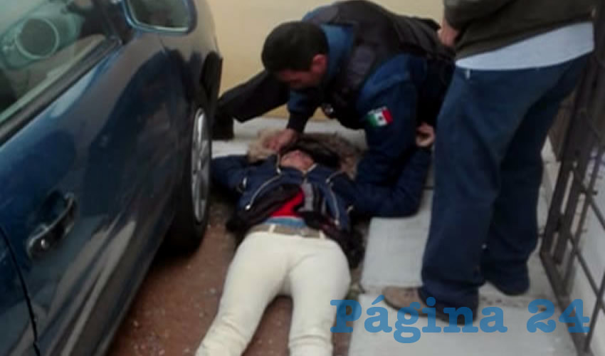 Mayra Pamela &ldquo;N&rdquo; &ldquo;N&rdquo;, de 32 a&ntilde;os de edad, fue rescatada por polic&iacute;as preventivos
