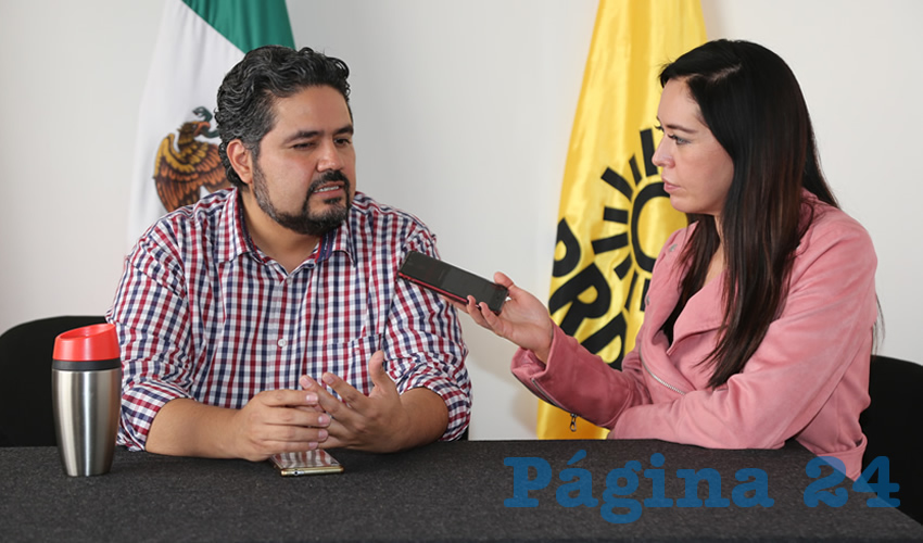 Iván Alejandro Sánchez Nájera, exdiputado local (Foto Eddylberto Luévano Santillán)
