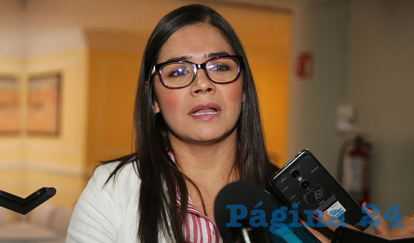 Claudia Ortega Valadez, subsecretaria de Gobierno (Foto: Eddylberto Luévano Santillán)