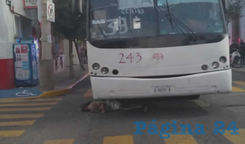 María Eliza Caldera Aguinaga murió prácticamente al instante