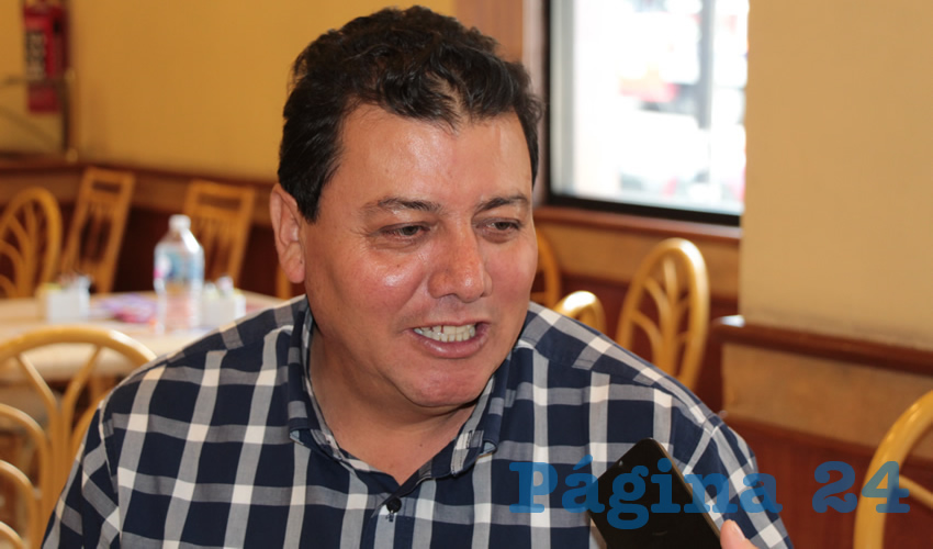 Fernando Galván Martínez, integrante de Movimiento de Regeneración Nacional (Morena) (Foto Rocío Castro Alvarado)