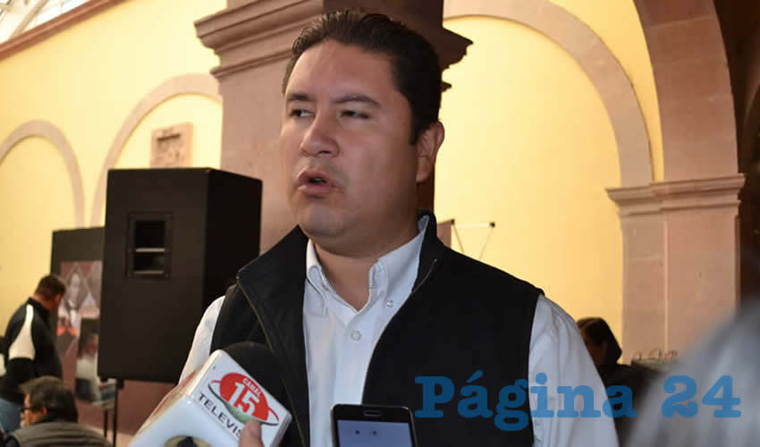 Iván de Santiago Beltrán, titular de la Secretaría de Desarrollo Social del ayuntamiento capitalino (Foto Merari Martínez)