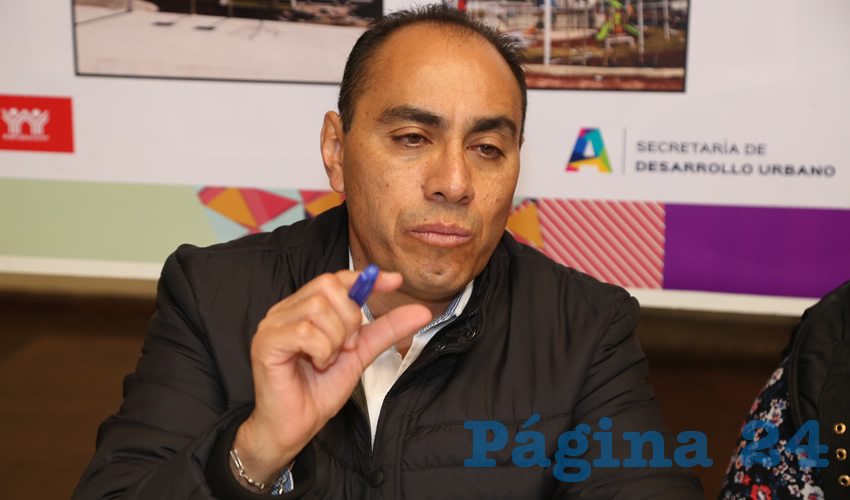Adrián Castillo Serna, titular de la Sedum (Foto: Eddylberto Luévano Santillán)