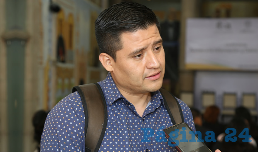 Heder Pedro Guzmán Espejel, diputado local (Foto: Eddylberto Luévano Santillán)