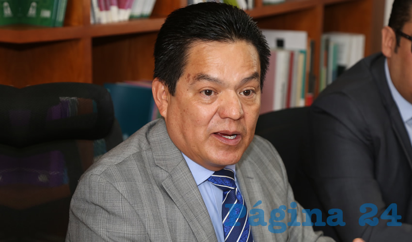 Salvador Hern&aacute;ndez Gallegos, magistrado presidente del Tribunal Electoral del Estado de Aguascalientes