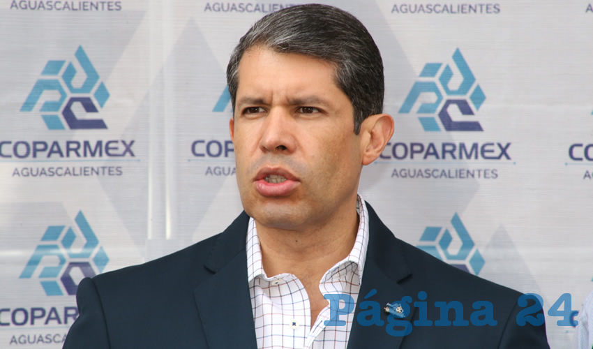 Raúl González Alonso, presidente estatal de la Coparmex