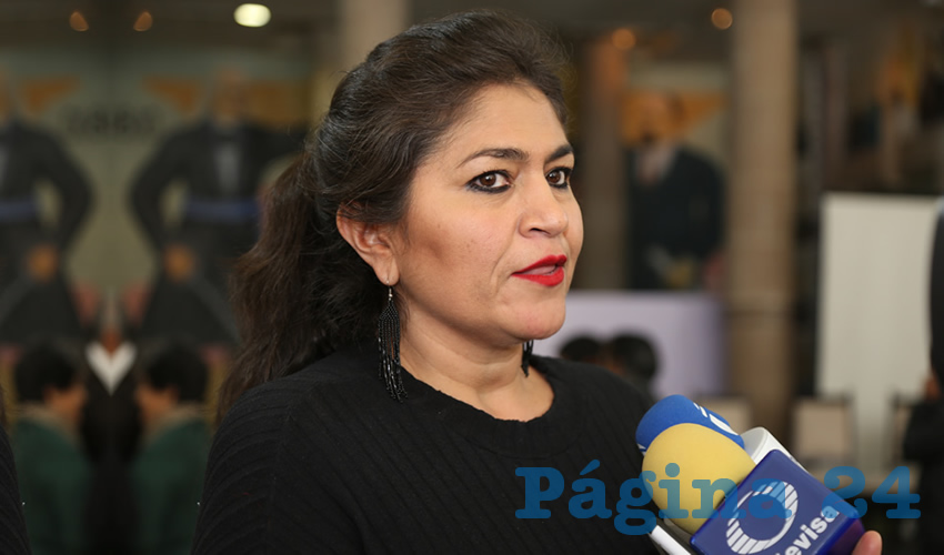 Nora Ruvalcaba Gámez, dirigente de las RSP en Aguascalientes
