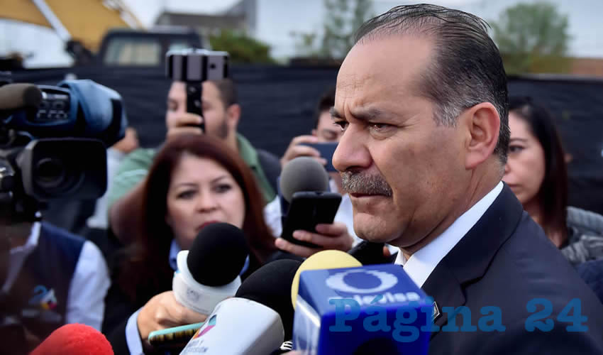 Mart&iacute;n Orozco Sandoval, gobernador del estado